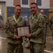 Command Sgt. Maj. Jason Rost is inducted to The Order of Saint Maurice