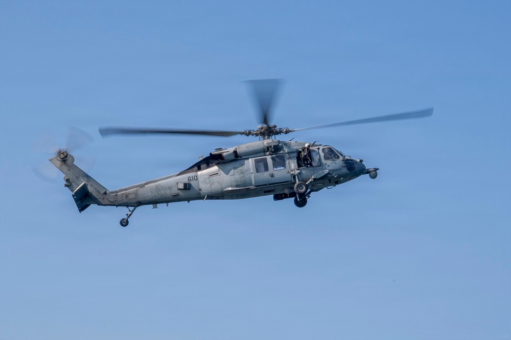 USS Abraham Lincoln Conducts Flight Operations in Support of Operation Epic Fury