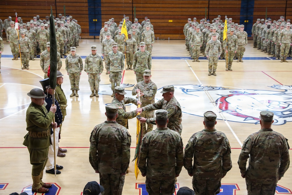 NCNG 1-252nd Armor Regiment Transitions to the 1-119th Infantry Regiment
