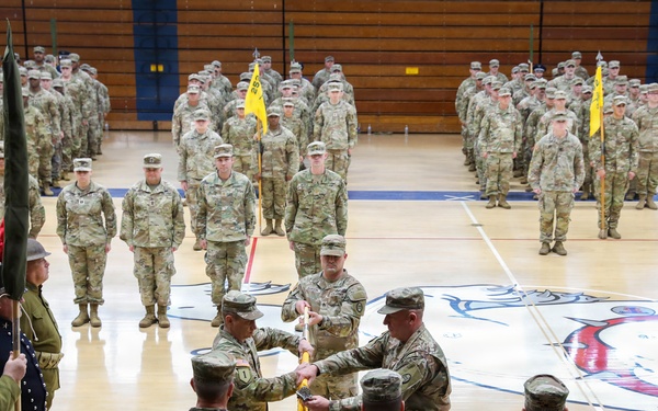 NCNG 1-252nd Armor Regiment Transitions to the 1-119th Infantry Regiment