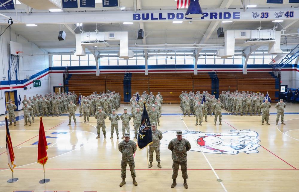 NCNG 1-252nd Armor Regiment Transitions to the 1-119th Infantry Regiment