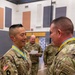 Command Sgt. Maj. Jason Rost is inducted to The Order of Saint Maurice