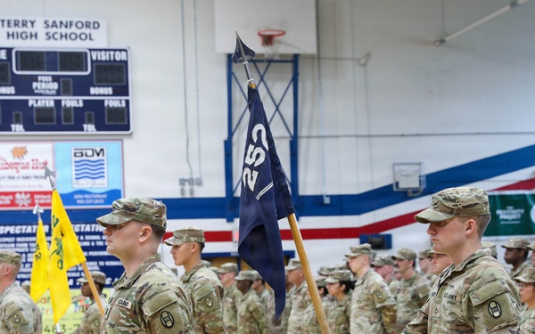 NCNG 1-252nd Armor Regiment Transitions to the 1-119th Infantry Regiment