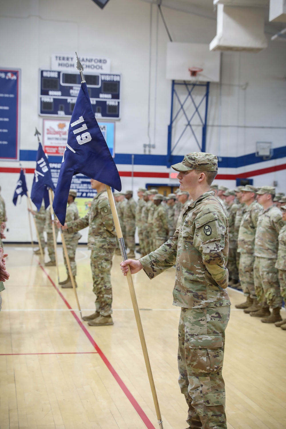 NCNG 1-252nd Armor Regiment Transitions to the 1-119th Infantry Regiment
