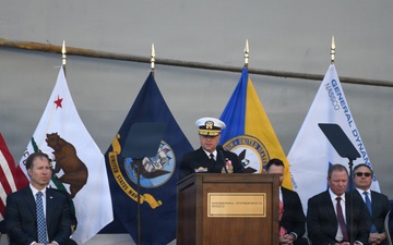 MSC’s Newest Ship USNS Hector A. Cafferata Jr. Christened at General Dynamics NASSCO San Diego