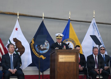 MSC’s Newest Ship USNS Hector A. Cafferata Jr. Christened at General Dynamics NASSCO San Diego