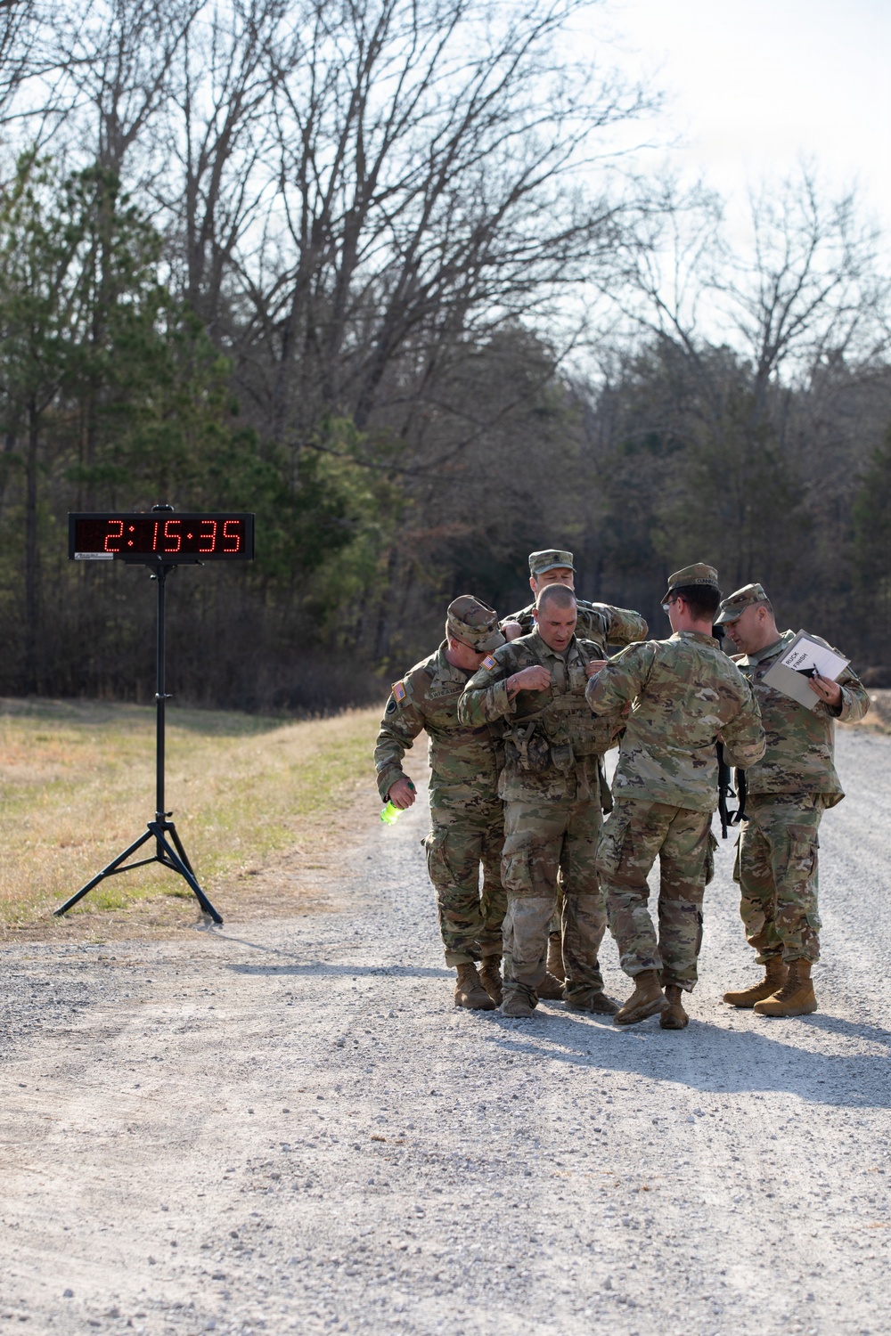 Soldiers compete in Tennessee State Best Warrior Competition