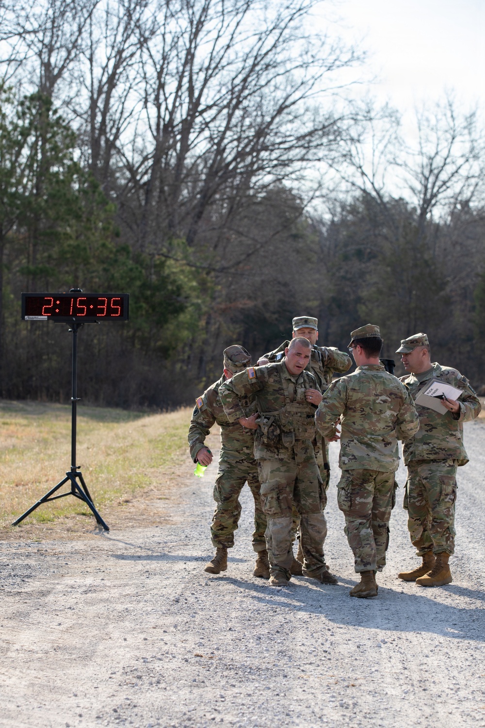 Soldiers compete in Tennessee State Best Warrior Competition
