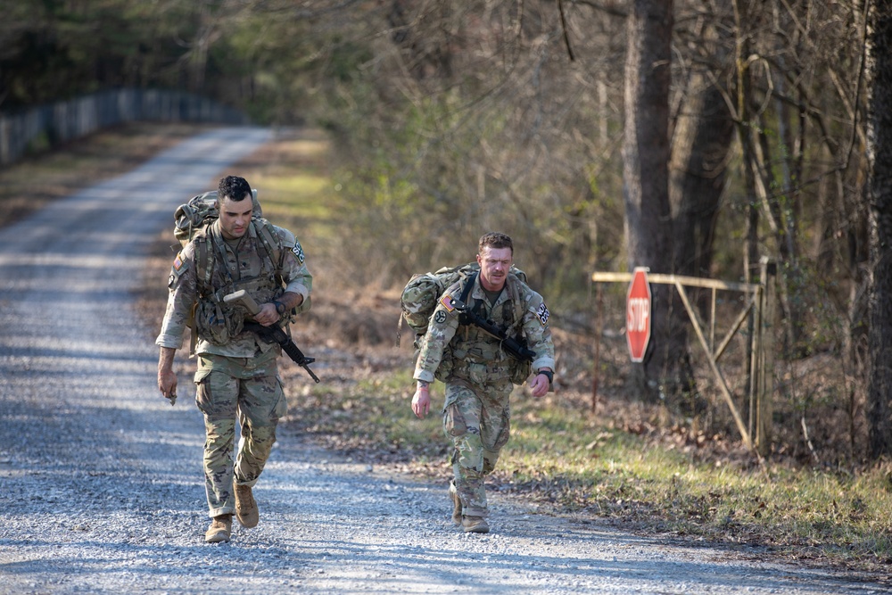 Soldiers compete in Tennessee State Best Warrior Competition