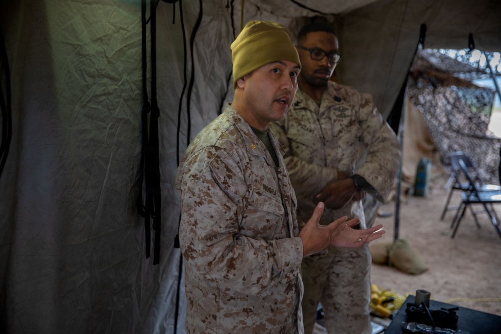 The 7th Marine Regiment provides casualty care refresher training