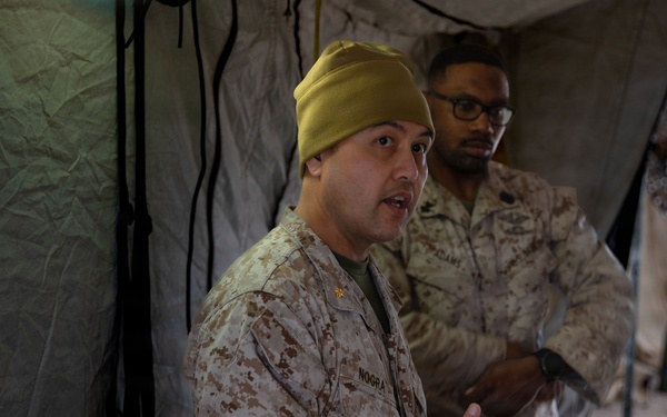 The 7th Marine Regiment provides casualty care refresher training