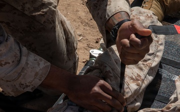 The 7th Marine Regiment provides casualty care refresher training