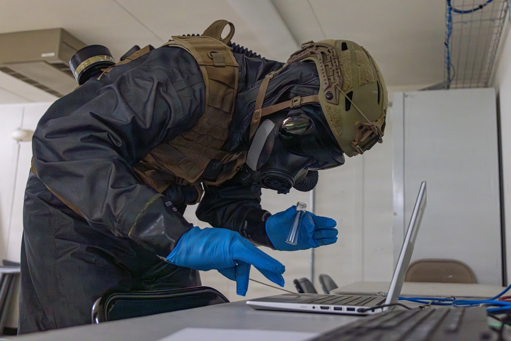 ARCTIC EDGE 2026: CBIRF conducts analytic sample training