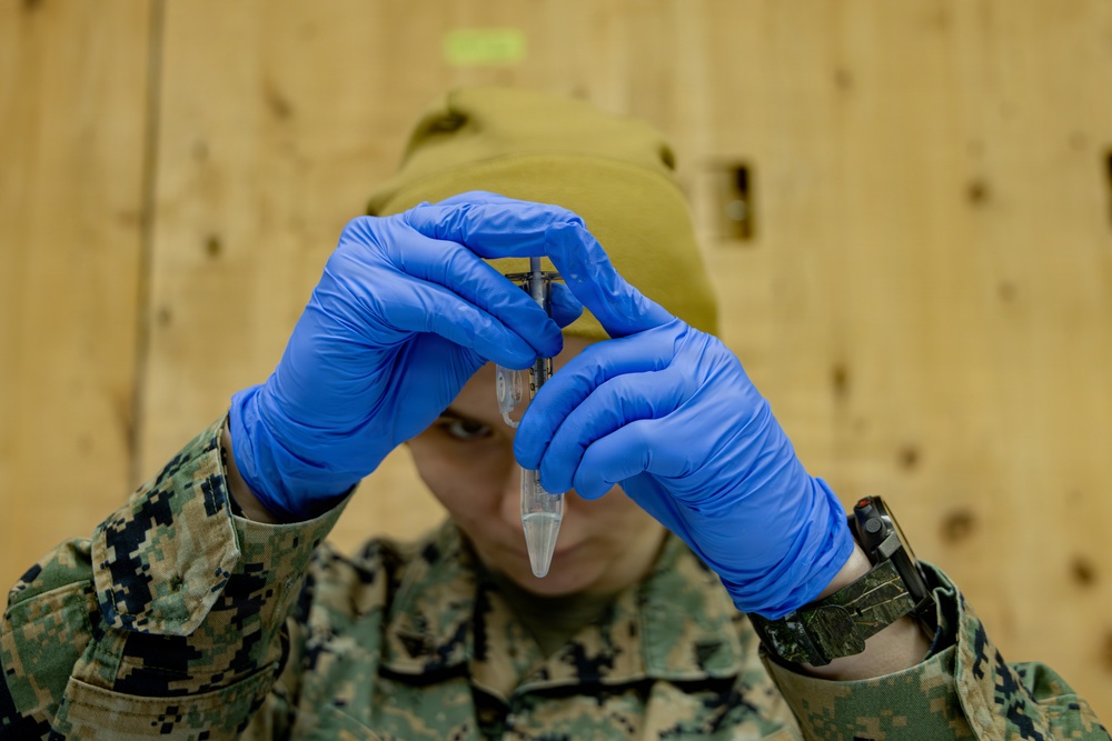 ARCTIC EDGE 2026: CBIRF conducts analytic sample training