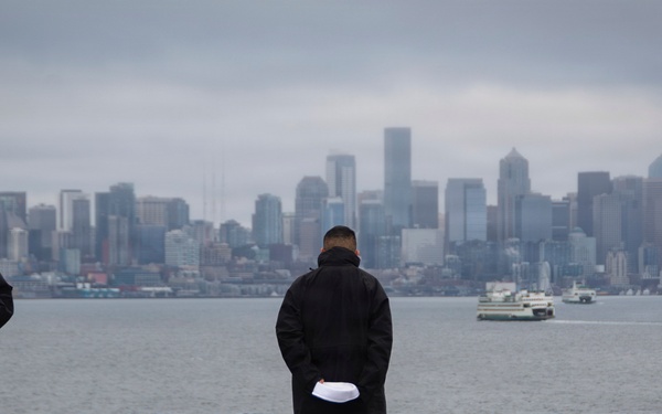 USS Nimitz Final Bremerton Departure