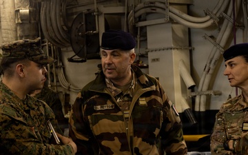 U.S. allies aboard the USS Tripoli