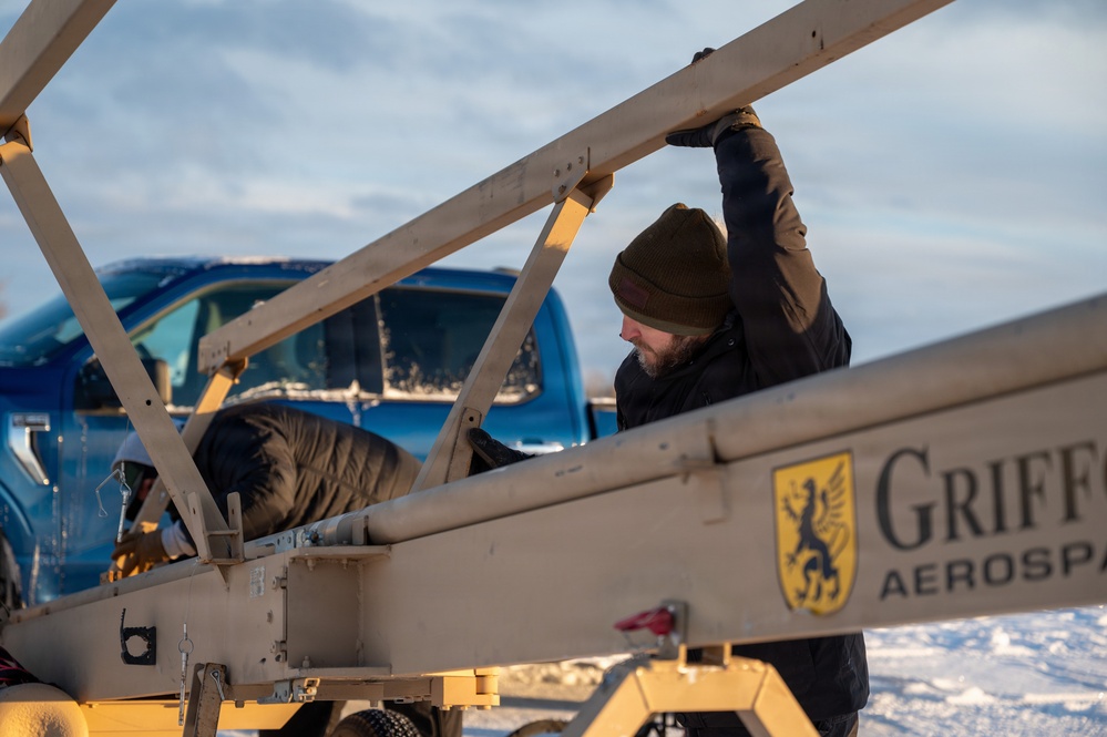 ARCTIC EDGE 2026: UAS launch for Stinger live-fire training