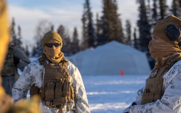 US Marines conduct OP6 Stinger live-fire exercise during ARCTIC EDGE 2026