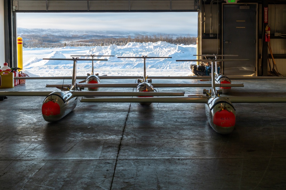 ARCTIC EDGE 2026: UAS launch for Stinger live-fire training