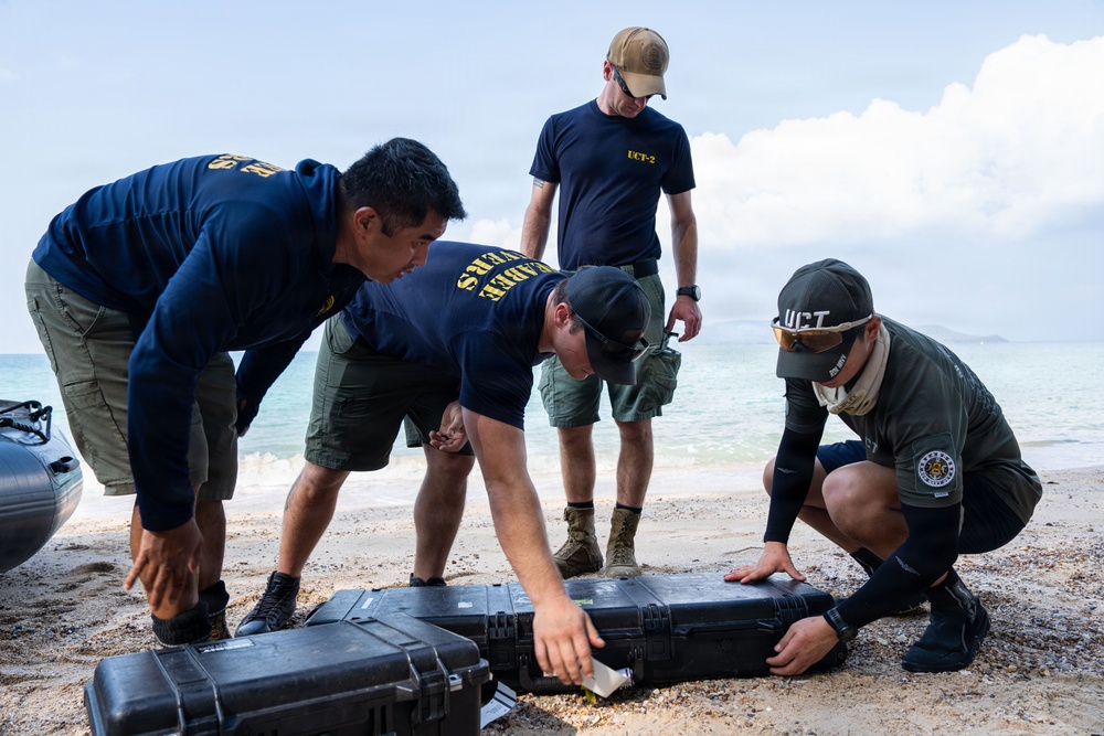 CTG 73.6, UCT TWO, RTN Dive Unit One, ROKN UCT Conduct Cobra Gold 26, Feb. 25, 2026