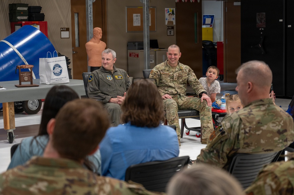 Master Sgt. Peterson retirement ceremony