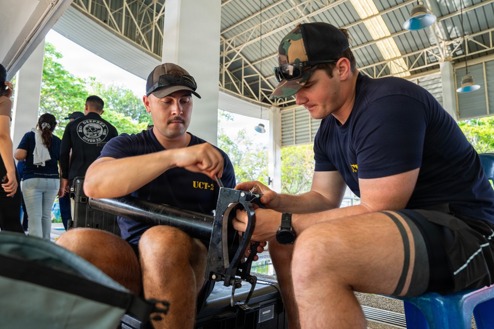 CTG 73.6, UCT TWO, RTN Dive Unit One, ROKN UCT Conduct Cobra Gold 26, Feb. 26, 2026