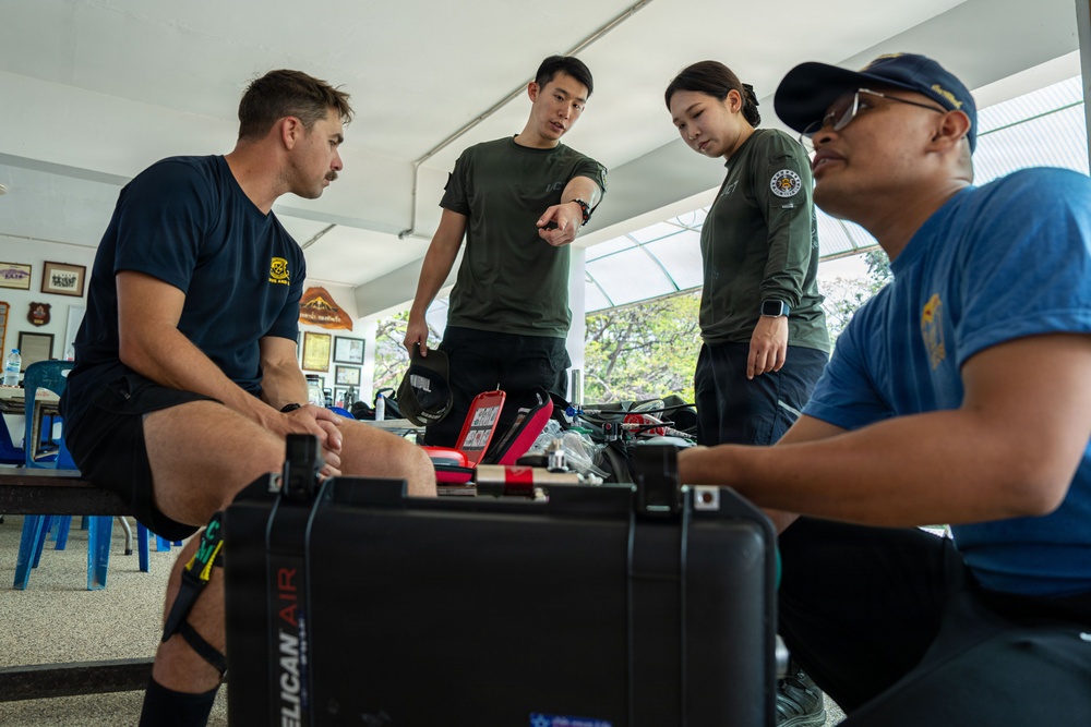 CTG 73.6, UCT TWO, RTN Dive Unit One, ROKN UCT Conduct Cobra Gold 26, Feb. 25, 2026