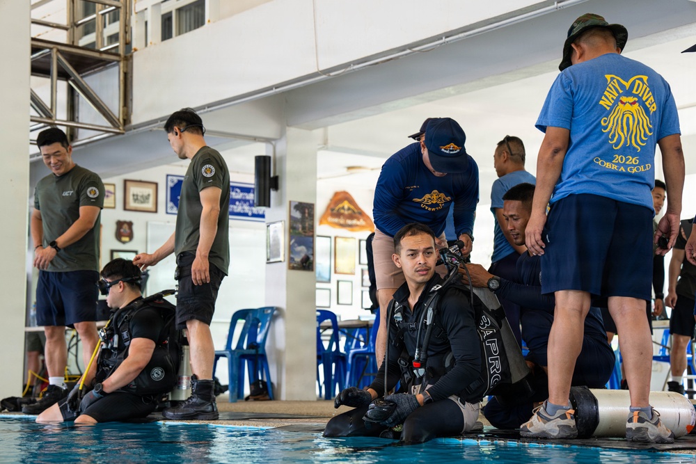 CTG 73.6, UCT TWO, RTN Dive Unit One, ROKN UCT Conduct Cobra Gold 26, Feb. 25, 2026