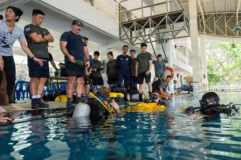 CTG 73.6, UCT TWO, RTN Dive Unit One, ROKN UCT Conduct Cobra Gold 26, Feb. 25, 2026