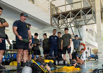 CTG 73.6, UCT TWO, RTN Dive Unit One, ROKN UCT Conduct Cobra Gold 26, Feb. 25, 2026