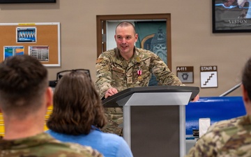 Master Sgt. Peterson retirement ceremony
