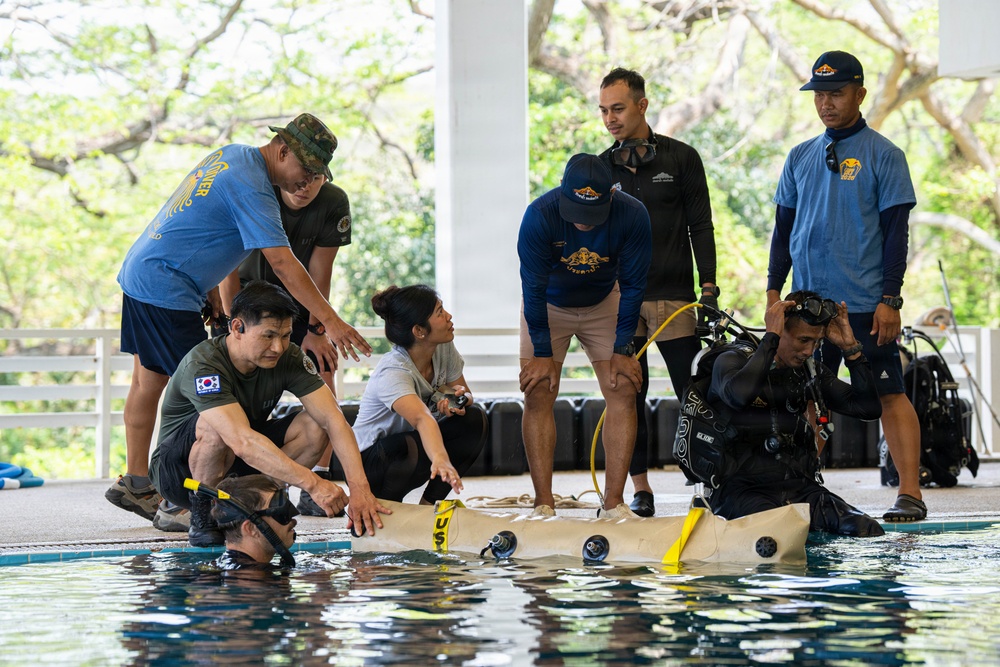 CTG 73.6, UCT TWO, RTN Dive Unit One, ROKN UCT Conduct Cobra Gold 26, Feb. 25, 2026