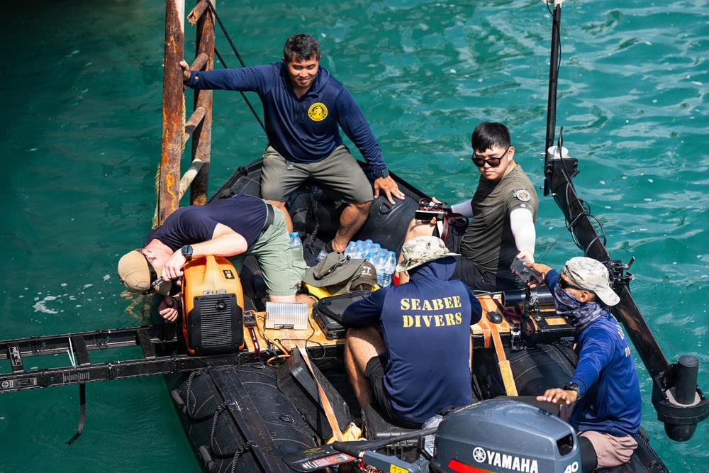 CTG 73.6, UCT TWO, RTN Dive Unit One, ROKN UCT Conduct Cobra Gold 26, Feb. 26, 2026