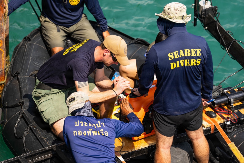 CTG 73.6, UCT TWO, RTN Dive Unit One, ROKN UCT Conduct Cobra Gold 26, Feb. 26, 2026