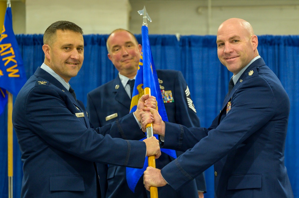 174th Maintenance Group holds change of command ceremony