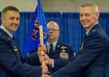 174th Operations Group conducts change of command ceremony