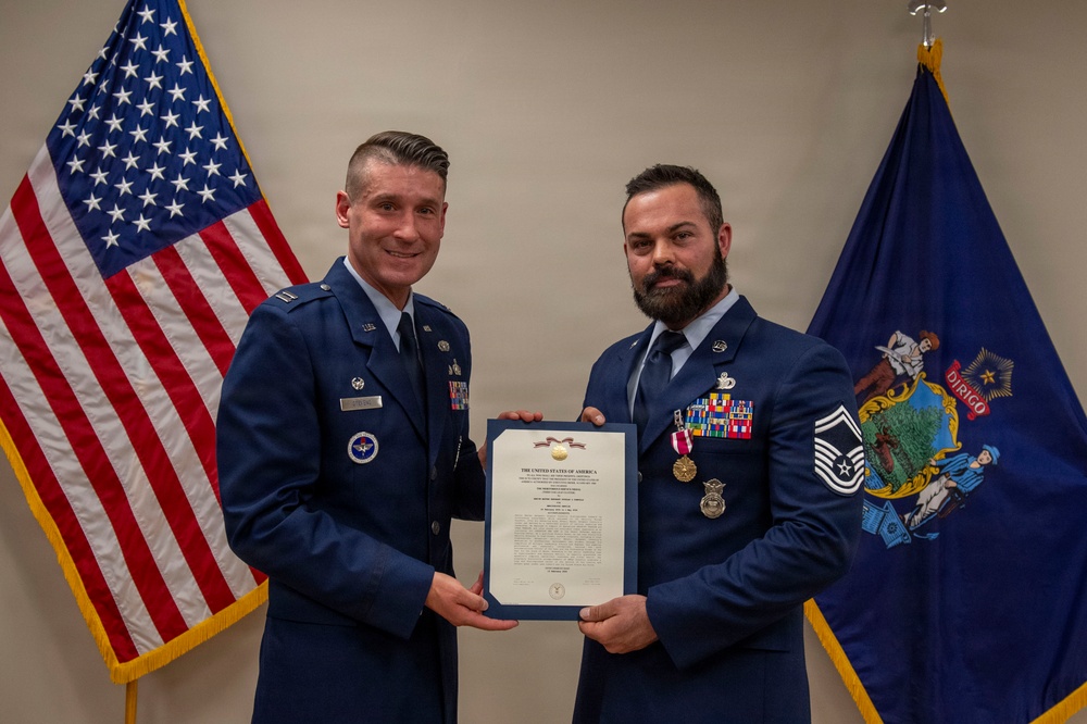 SMSgt. Stephen Morrell Retirement