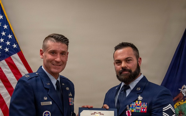 SMSgt. Stephen Morrell Retirement