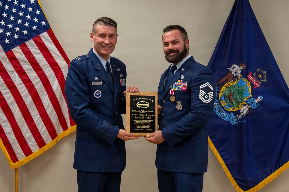 SMSgt. Stephen Morrell Retirement