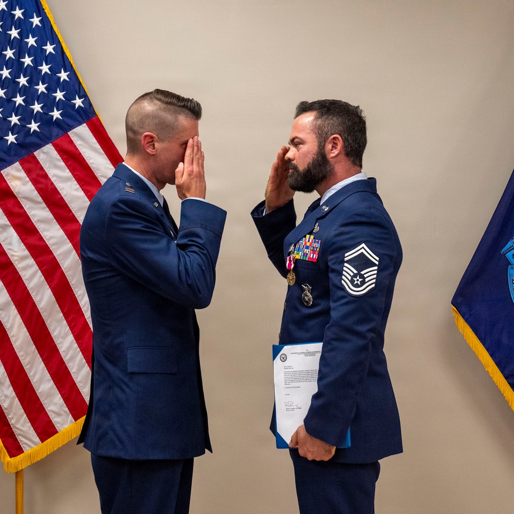 SMSgt. Stephen Morrell Retirement