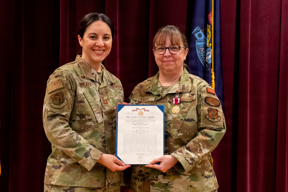 SMSgt. Amy Knott Retirement