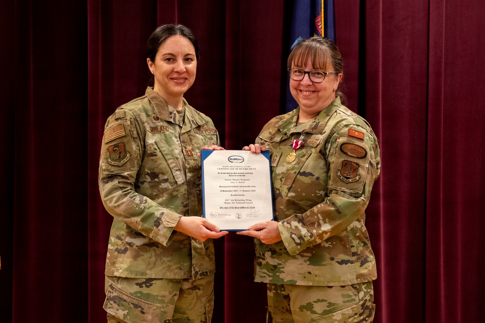 SMSgt. Amy Knott Retirement