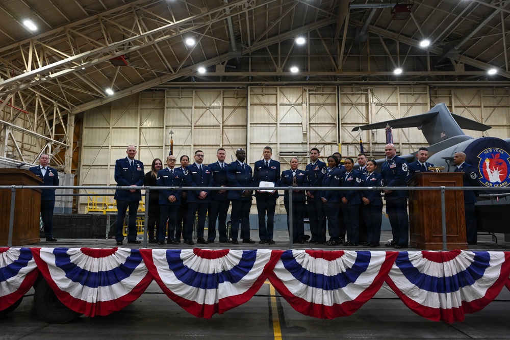 105th honors outstanding Airmen
