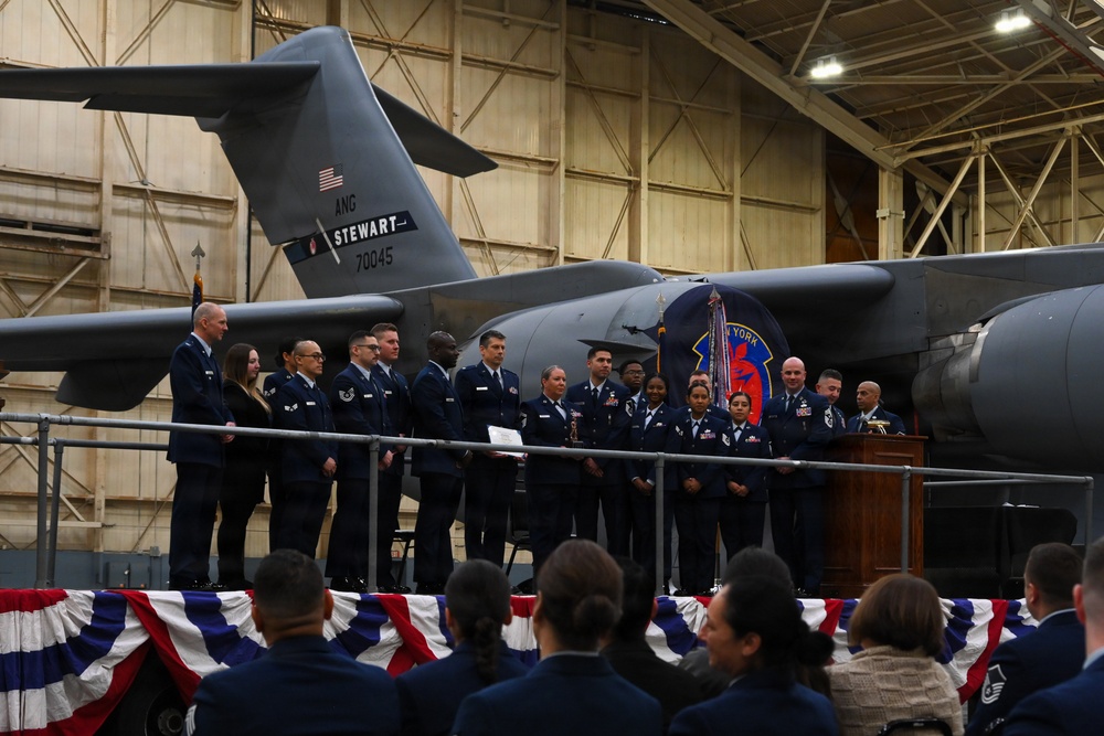 105th honors outstanding Airmen