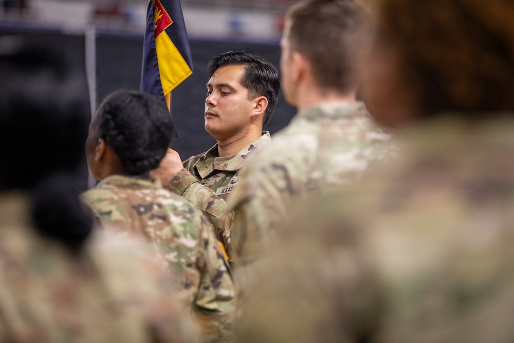 Capt. Demaron McFarlane Transfers Command to Capt. Benjamin Augello in Change of Command Ceremony
