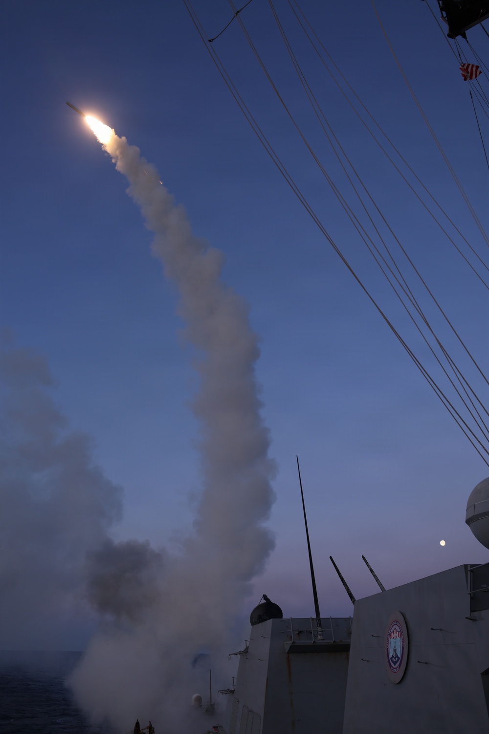 USS Thomas Hudner (DDG 116) supports Operation Epic Fury