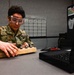 513th Maintenance Squadron Airmen practice safety wiring