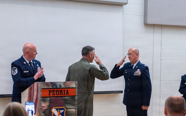 Lt Col. Bryan Miller Retirement Ceremony