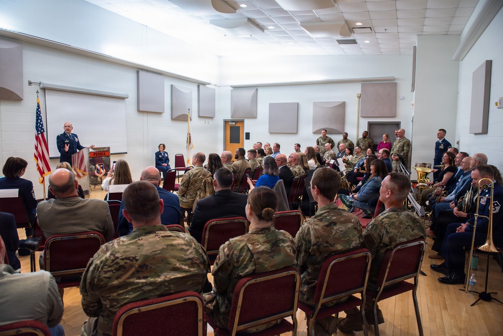 Lt Col. Bryan Miller Retirement Ceremony
