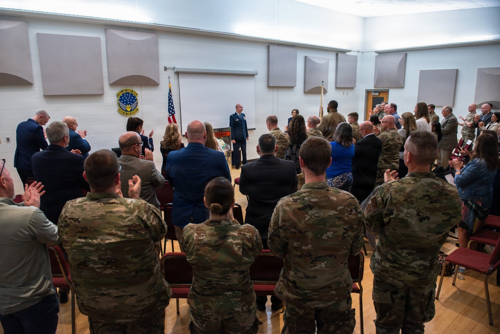 Lt Col. Bryan Miller Retirement Ceremony